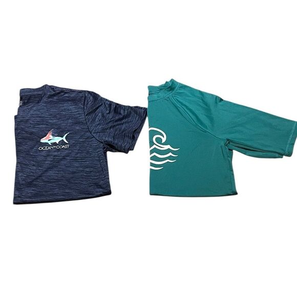 Rash Guard Bundle, 2 Swim Shirts, Size YL - Picture 1 of 9